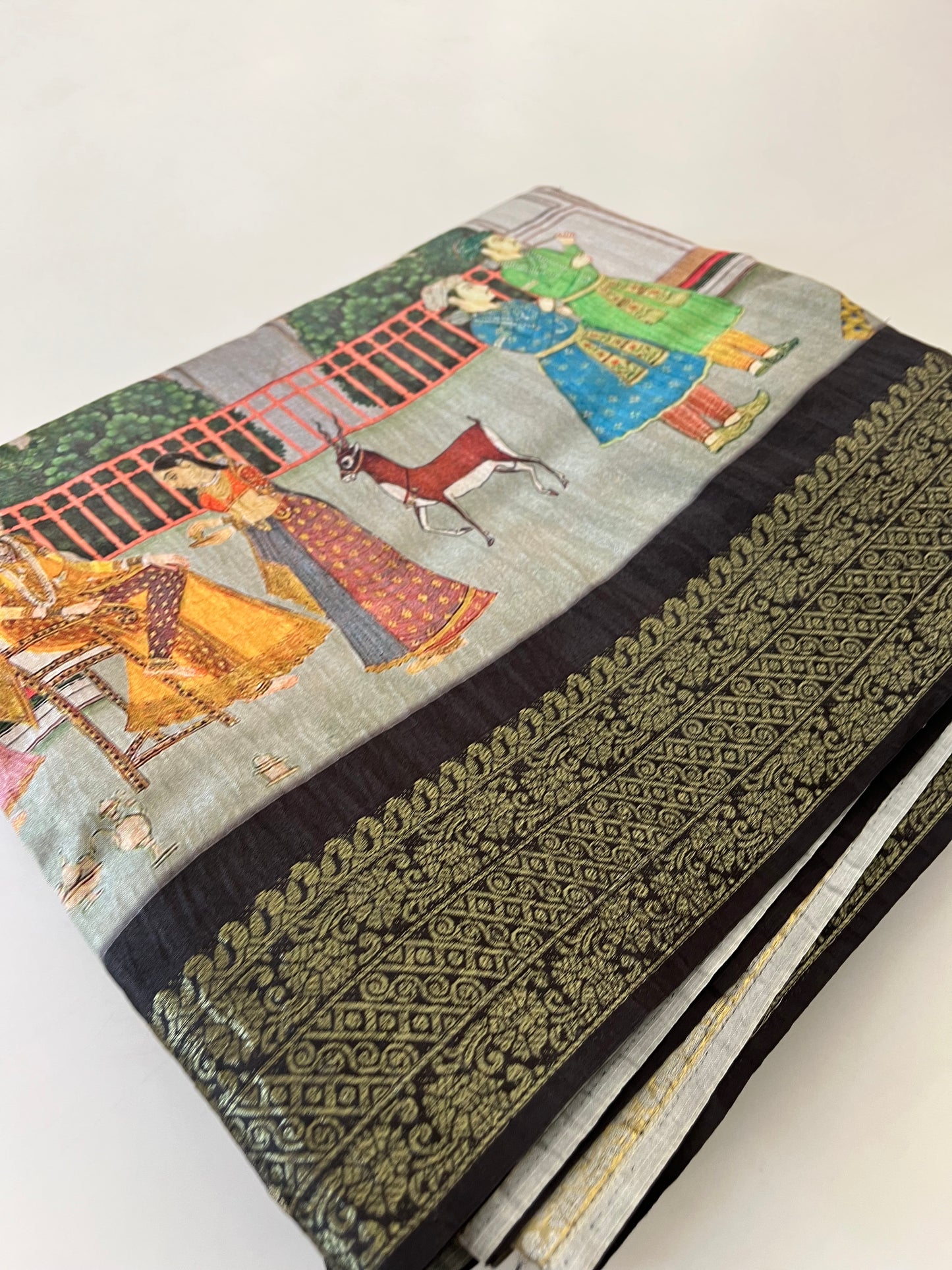 Crush Tussar  Designer