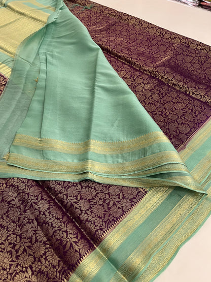Brocade Banarasi soft silk