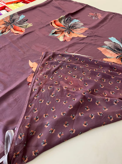 Crape Chiffon Small Butta