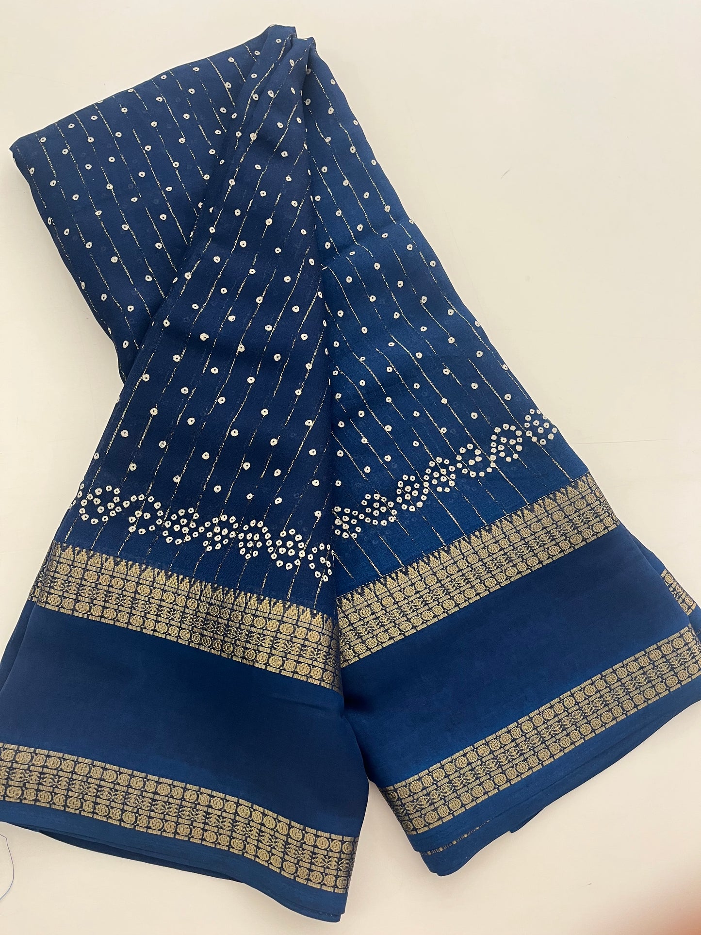 Tussar Silk Print