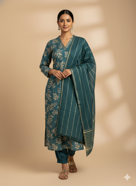 Top & Bottom with Dupatta