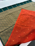 South Cotton Fancy Saree-JU28
