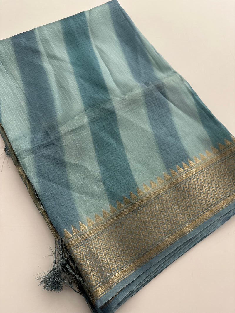 Banarsi Crape Designer-JU4