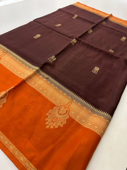 Banarasi Viscose Fancy Saree-J10