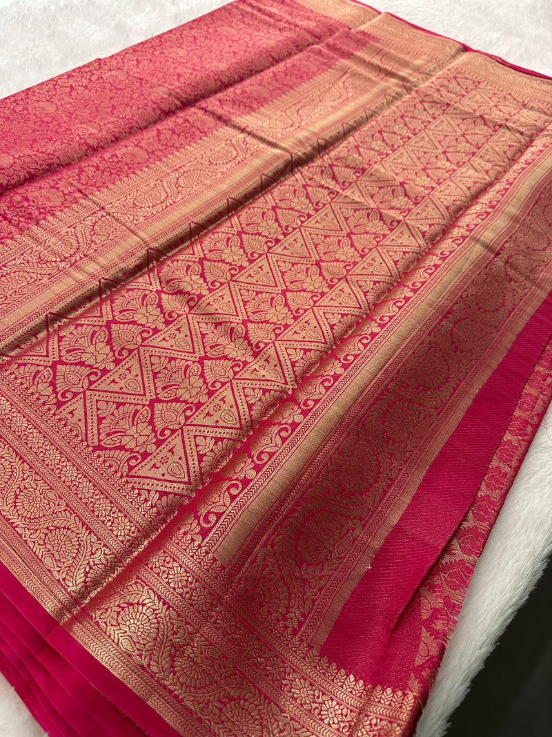 Banarsi Georgette Brocade-JU8