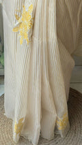 Applique Turkish Organza Saree