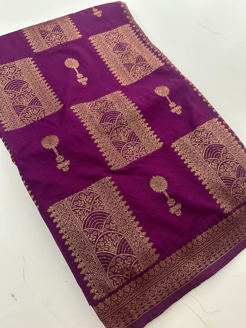 Kalamkari Tussar Printed-M26