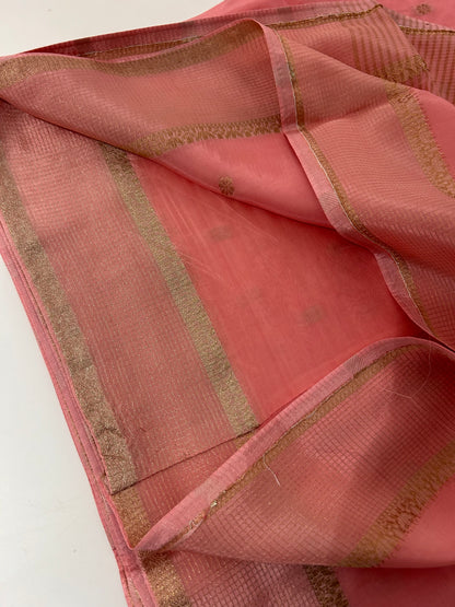 Banarsi Viscose Faded Saree-M18