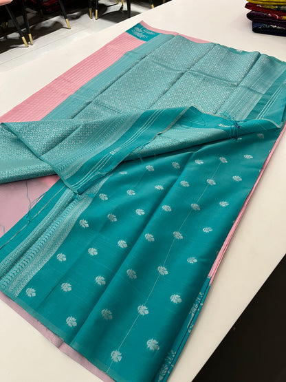 219 Semi silk Valkalam silk