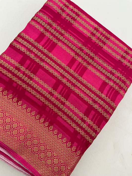 Printed Crepe Fancy