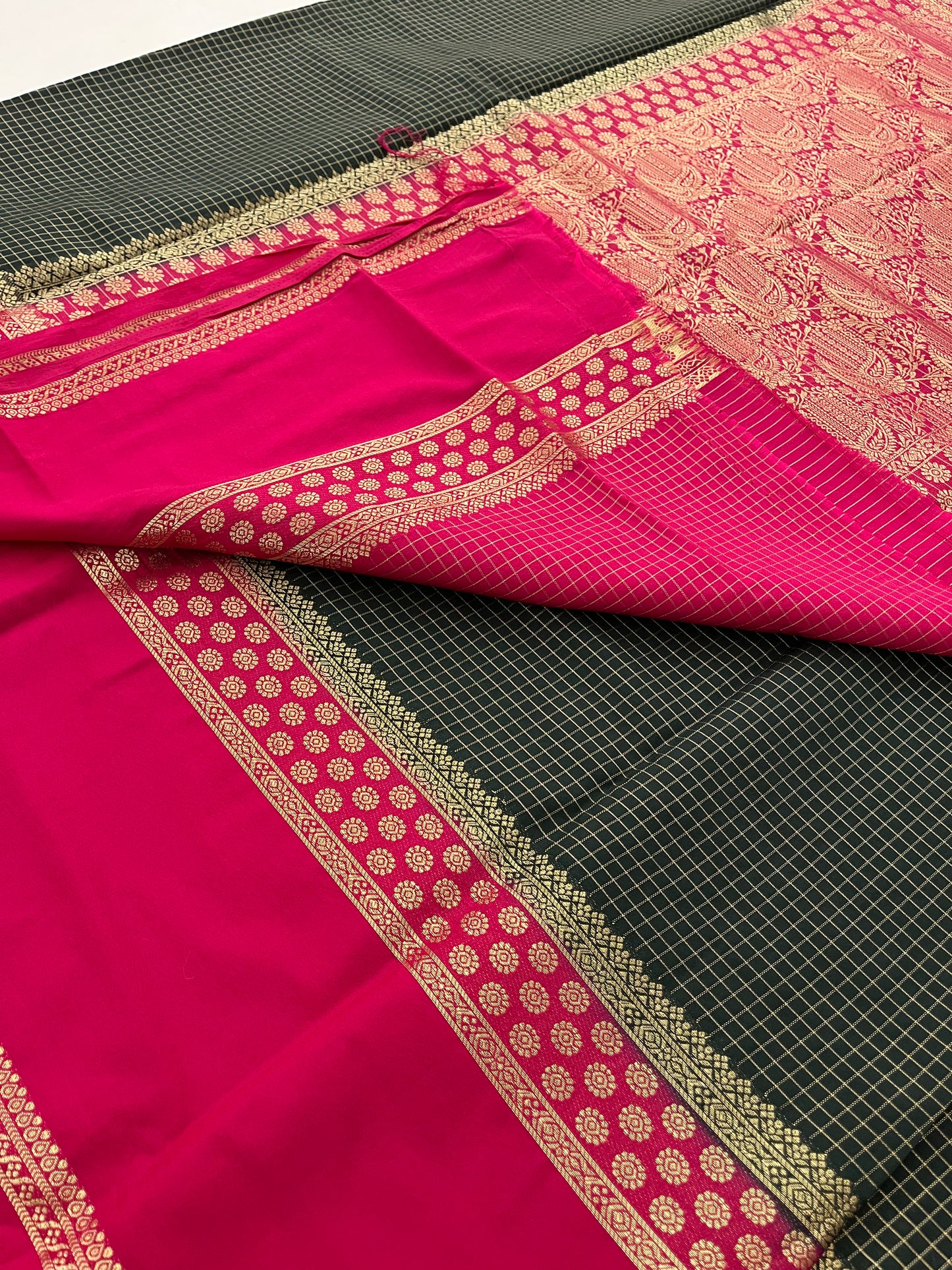 Designer crape silk