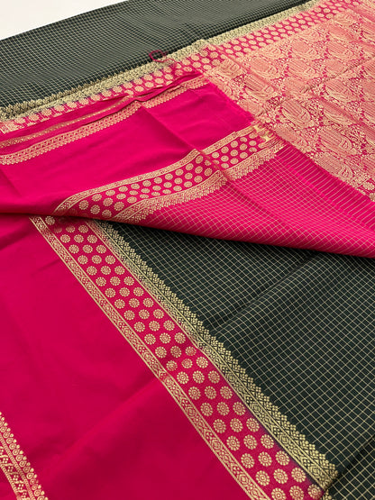 Designer crape silk