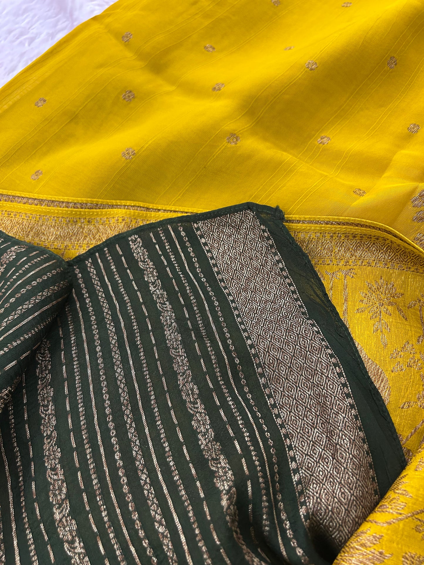 Premium Jute Tussar Fancy Saree-M14