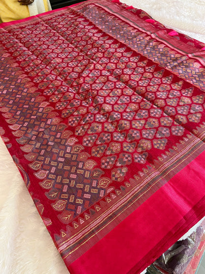 Linen chiffon