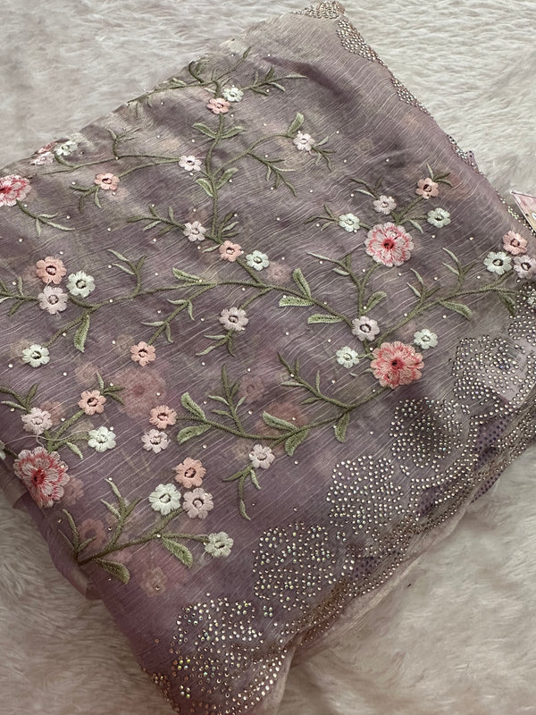 Embroidery Fancy Organza-M10