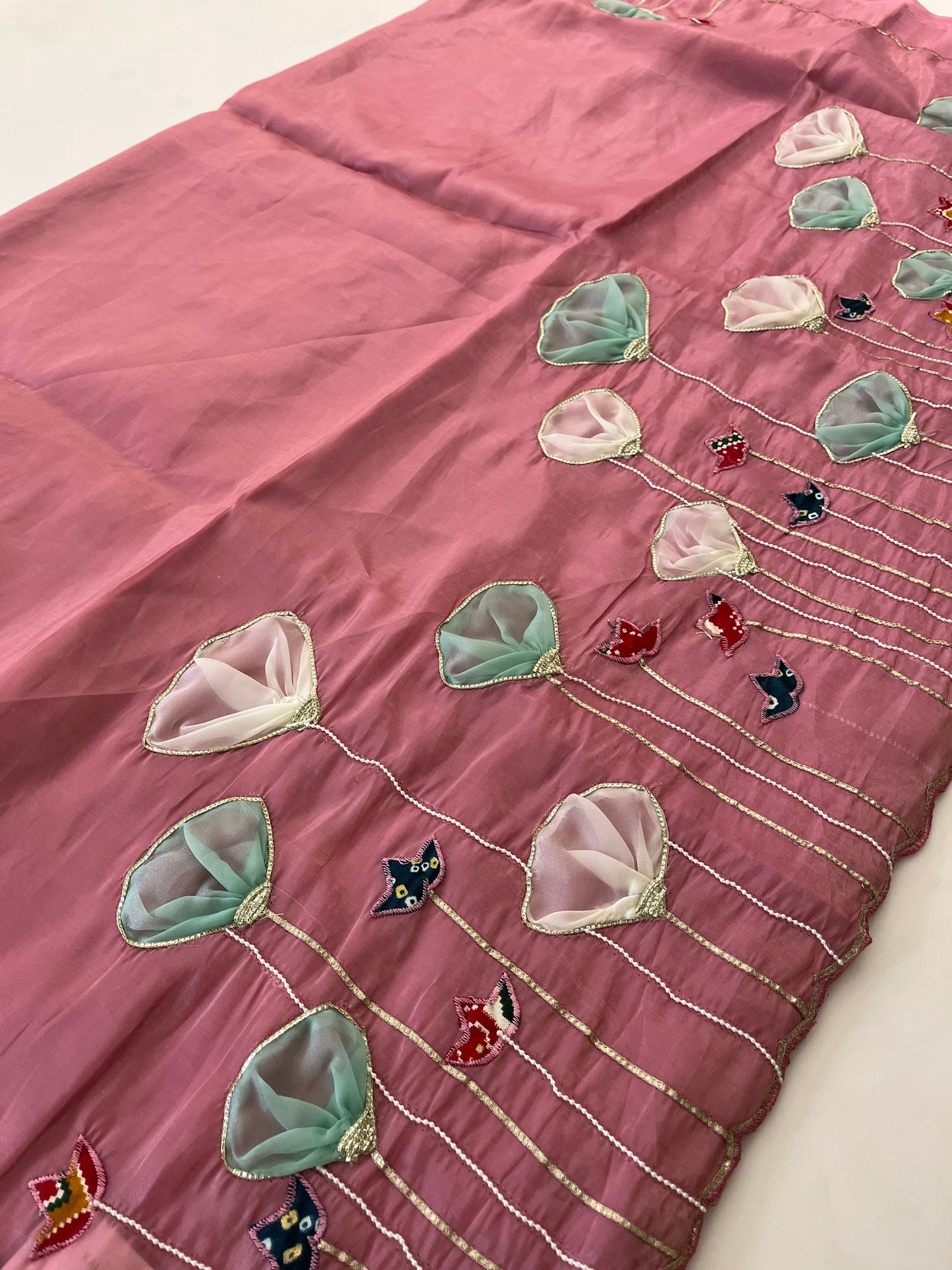 Soft organza designer fancy