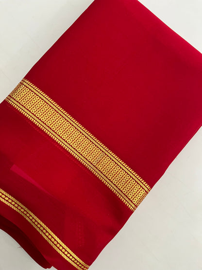 Pure Mysore  Crepe  Silk