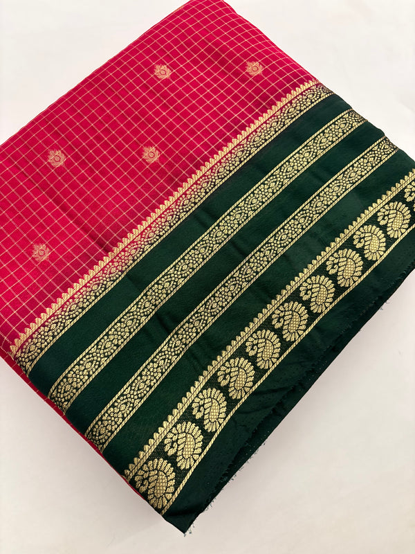Fancy Crape Saree-J18