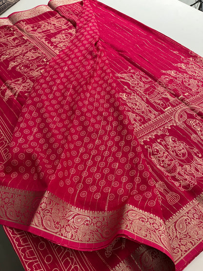 161-Kalamkari Dola fancy