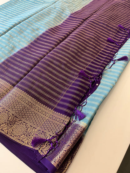 Designer Crape silk saree