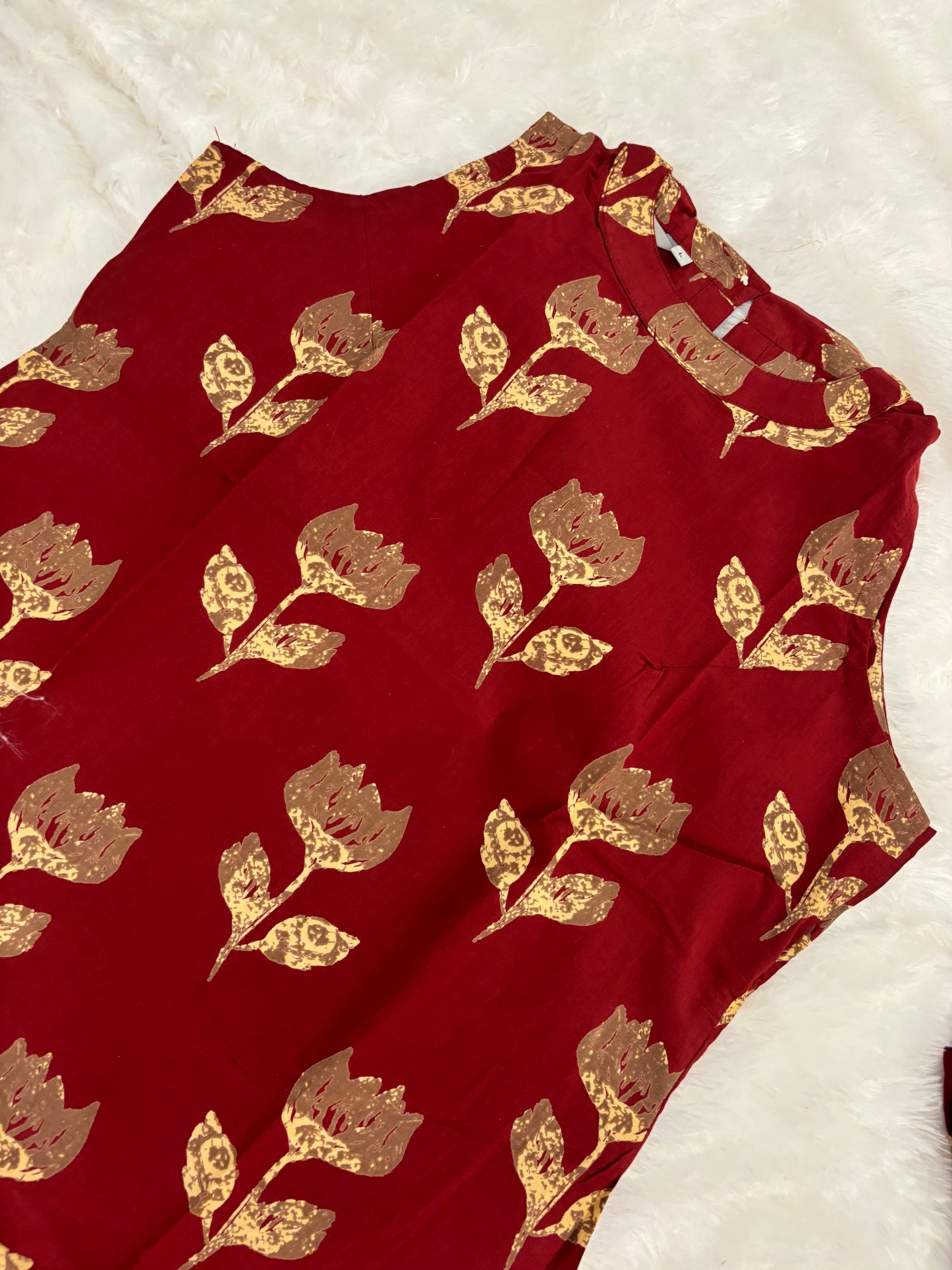 Cotton Co Ords Top & Bottom