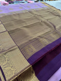 Self Kanchi Silk Sarees🌹-AU14