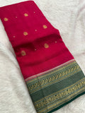 Fancy Tussar Silk Saree-JU13
