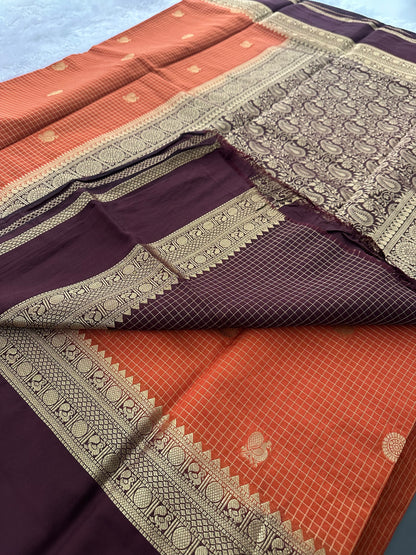 Premium Checks Crape-M13