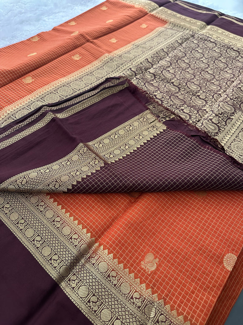 Premium Checks Crape-M13