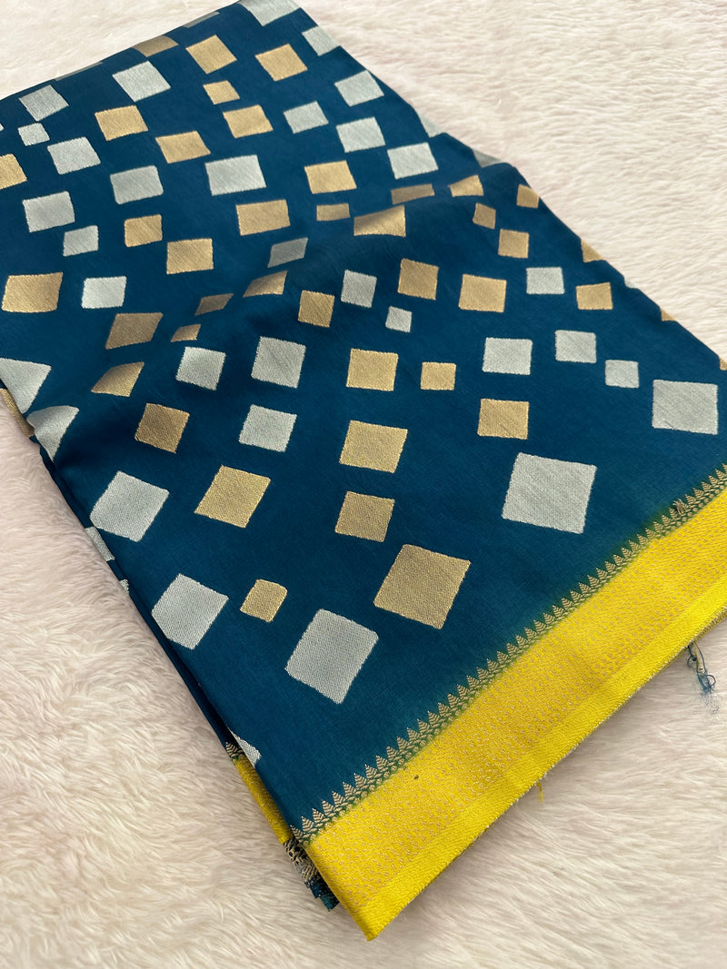 Banarsi Viscose Fancy Saree-JU12