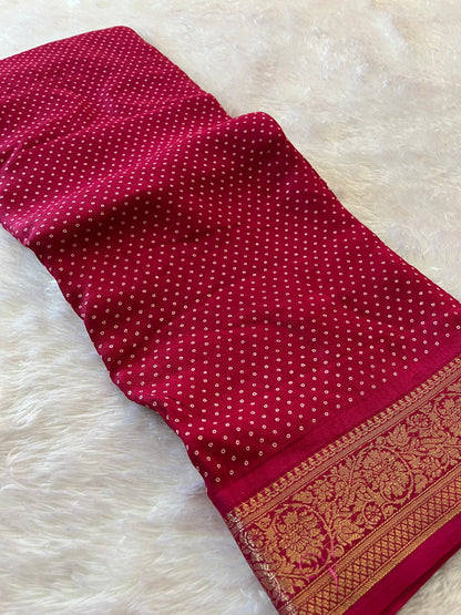 Tussar Printed Fancy