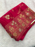 Pure Designer Satin Crape-M14