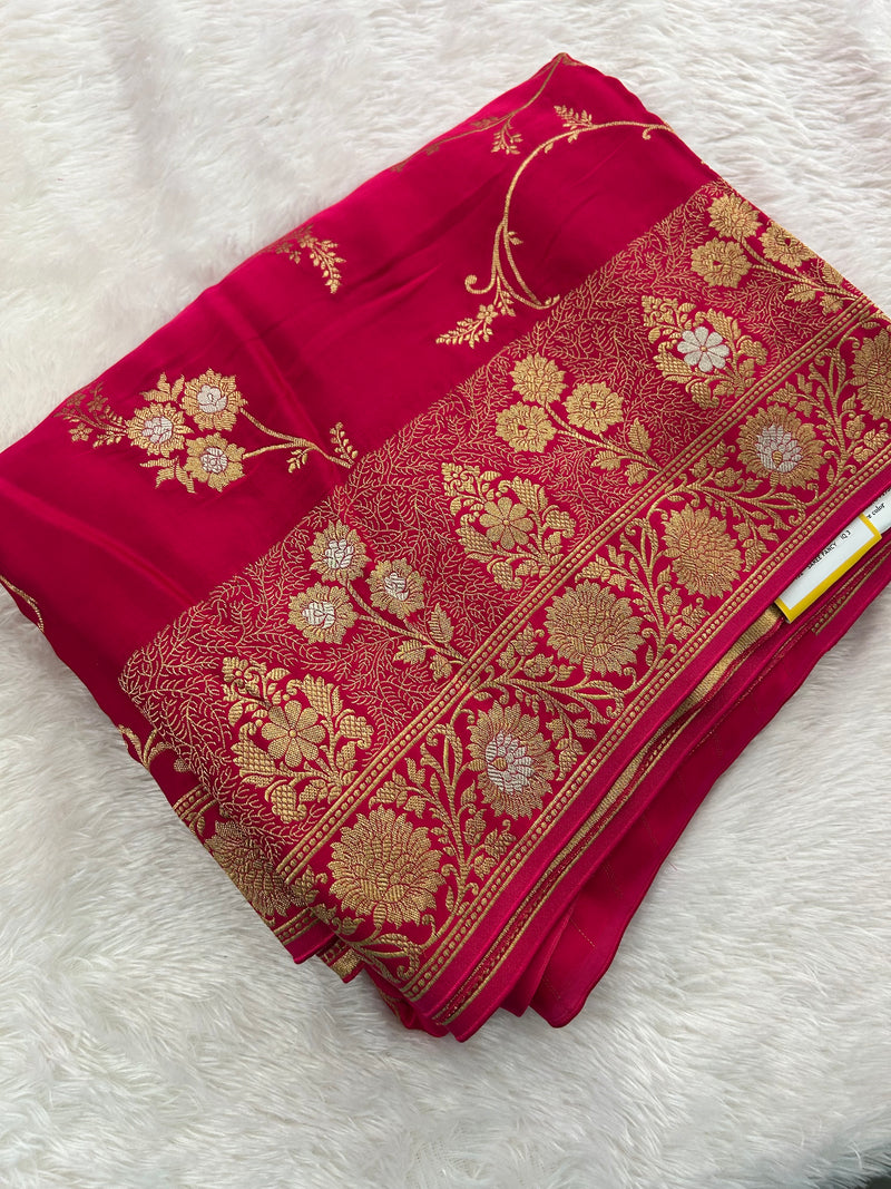 Pure Designer Satin Crape-M14