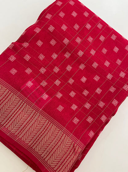 Tussar Chiffon