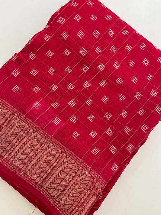 Tussar Chiffon