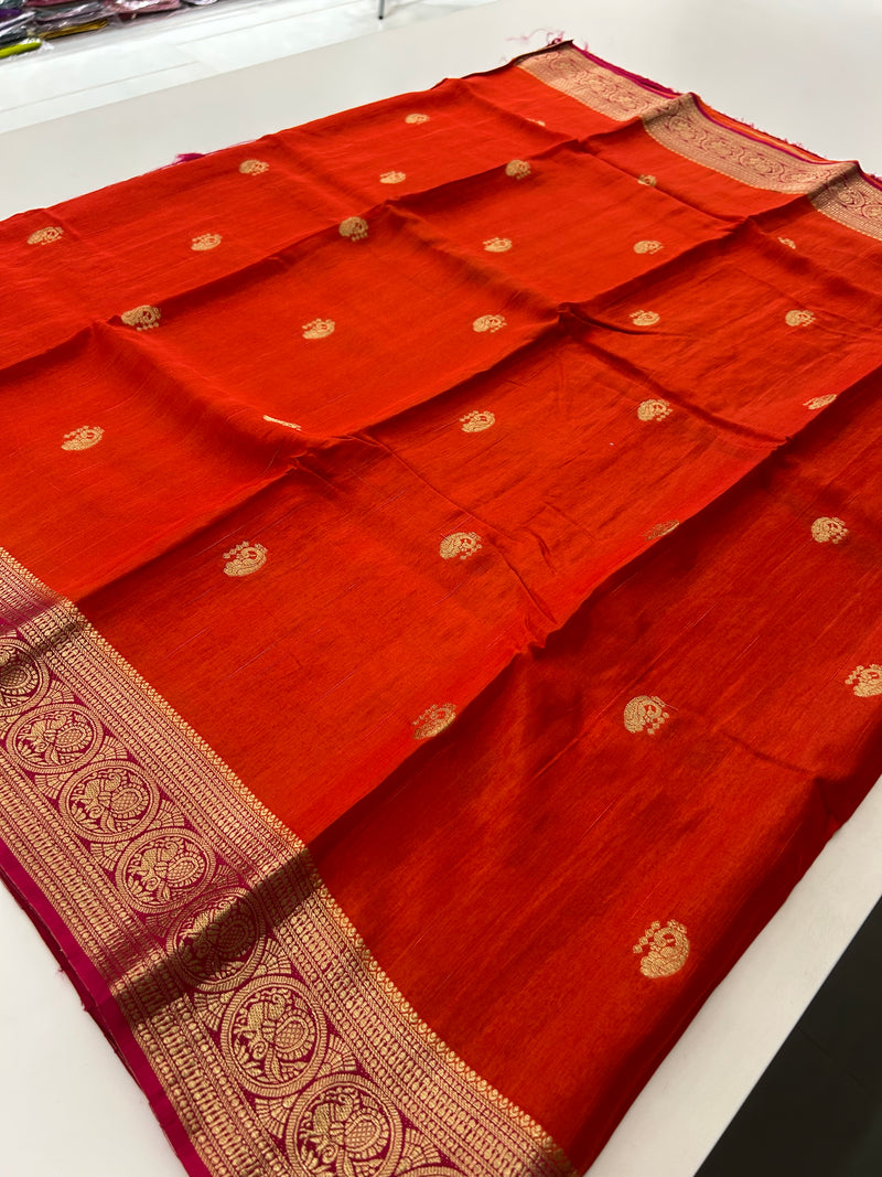 Premium Tussar Fancy Saree-J9