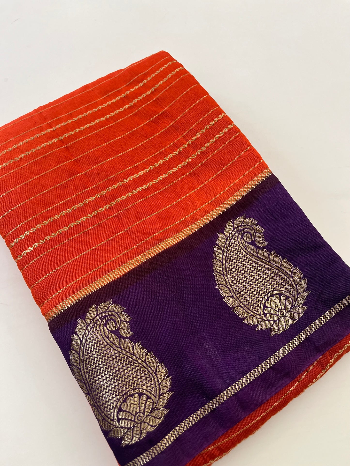 Semi Mysore silk new design