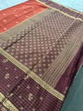 Crape Fancy Saree-JU3