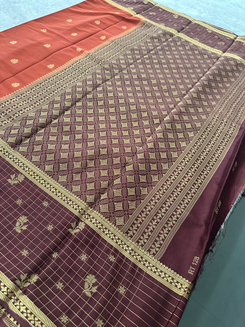 Crape Fancy Saree-JU3