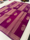 Banarsi Crape Fancy 🌹-AU6