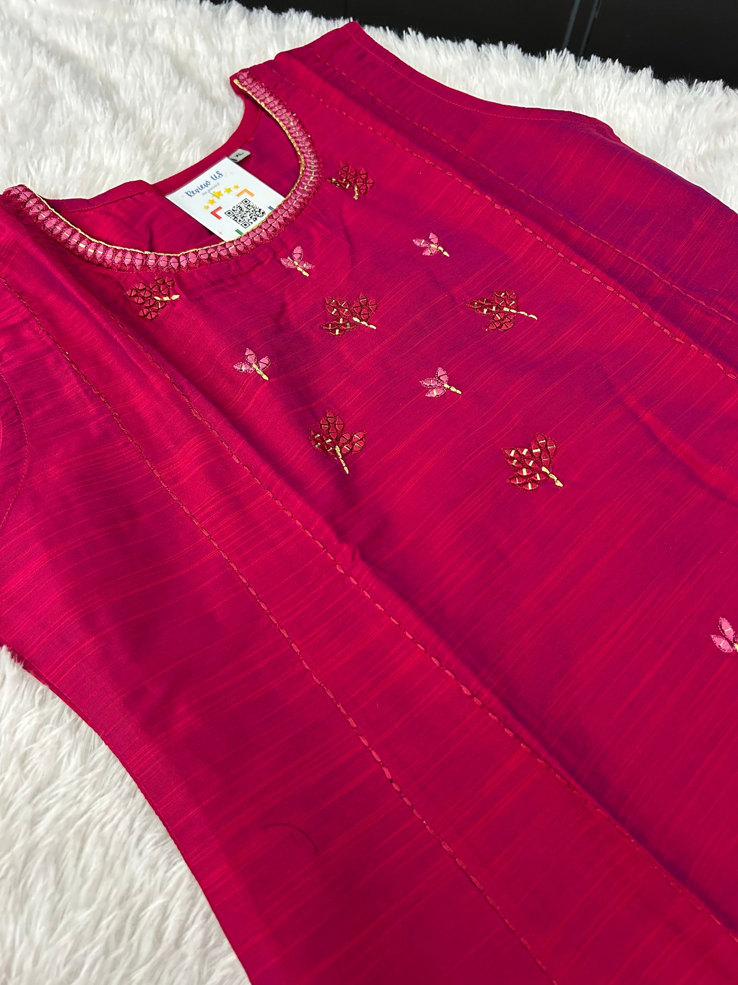 Silk Kurti LIVA Certified
