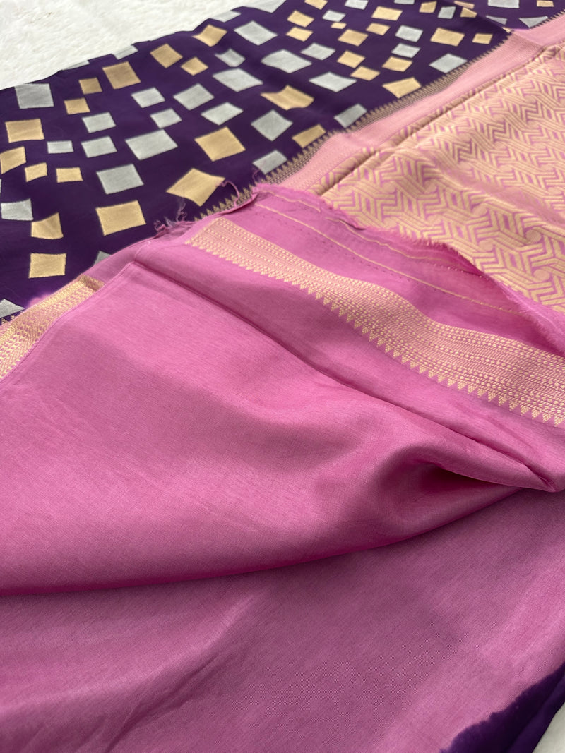 Banarsi Viscose Fancy Saree-JU12