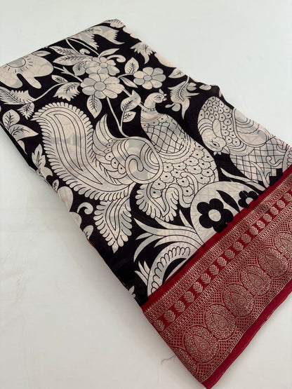 Kalamkari Crape Fancy -F3