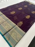 Semi Kanchi Silk Saree-JU16