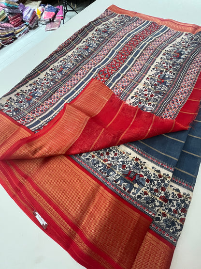 Kalamkari Chiffon
