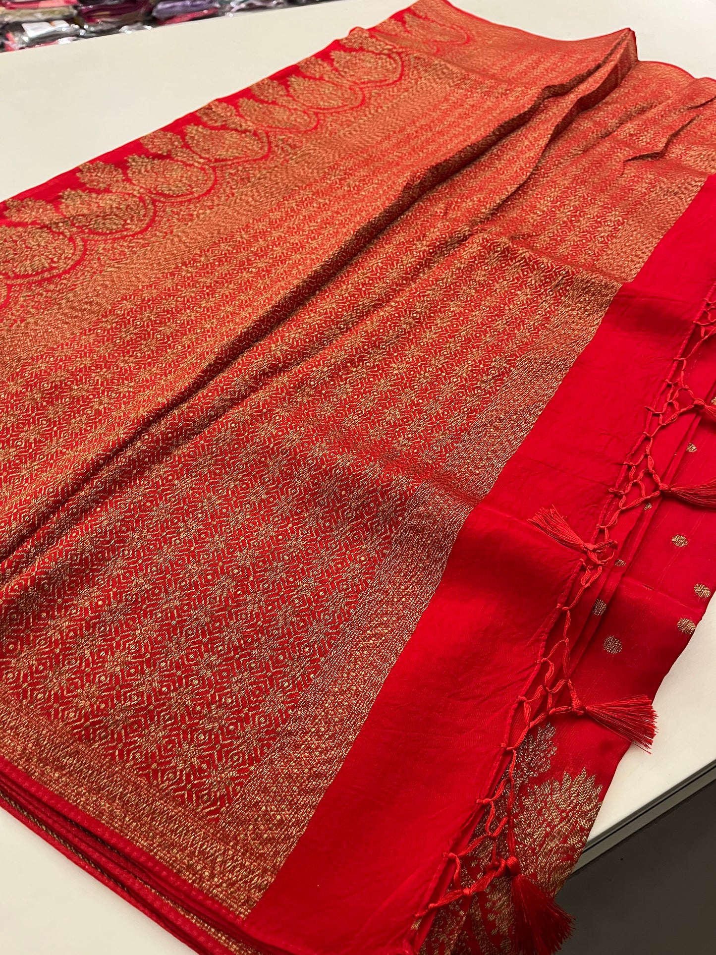 Designer jute silk