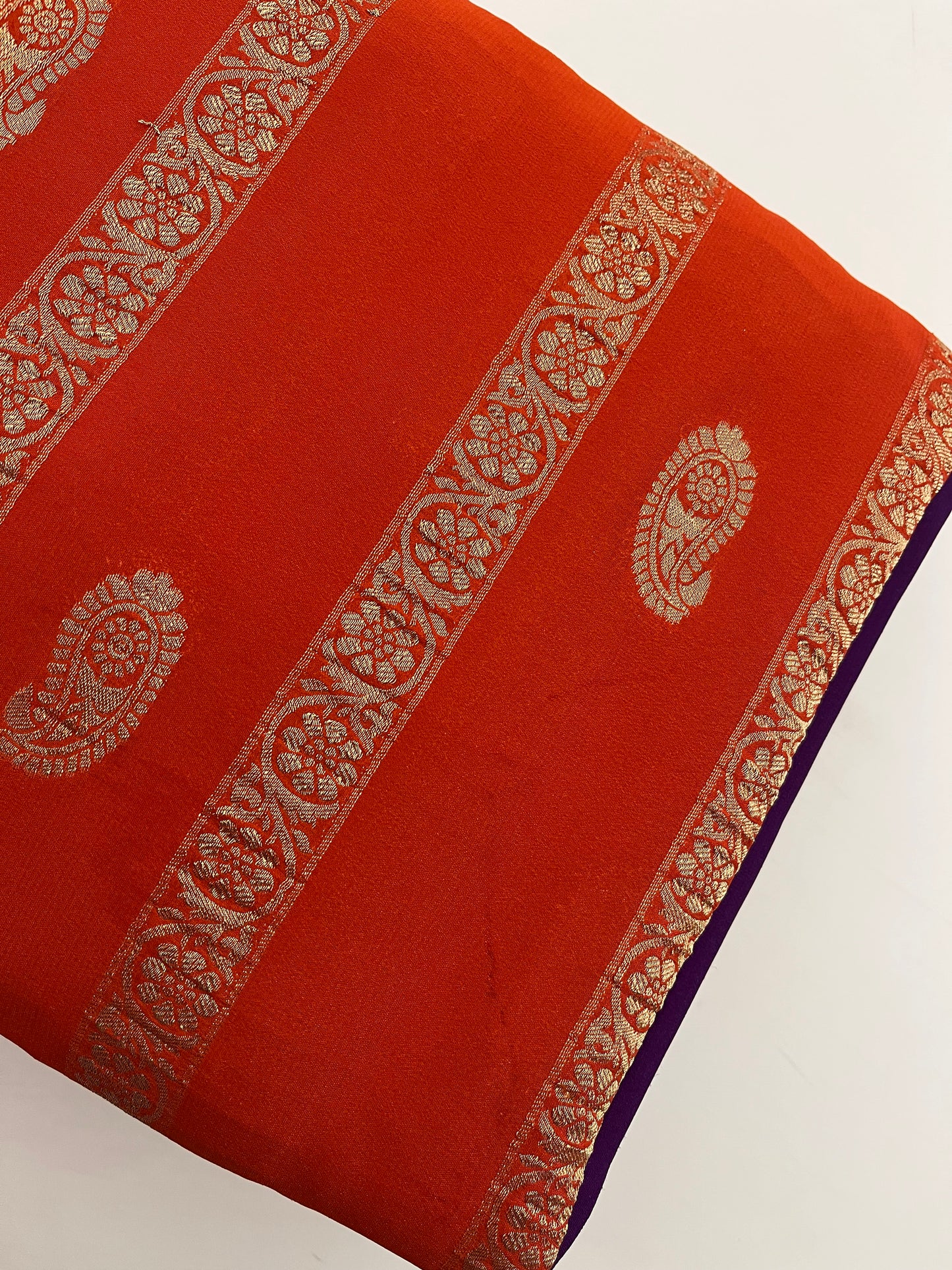 612 SEMI MYSORE SILK SAREES