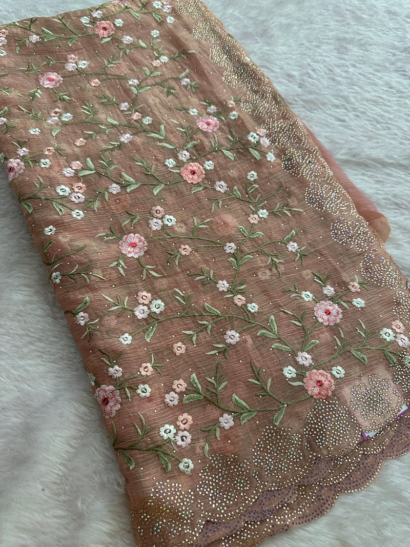 Embroidery Fancy Organza-M10