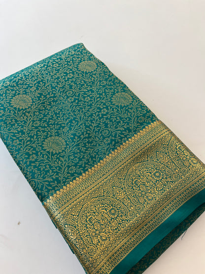 Kanchi semi silk brocade