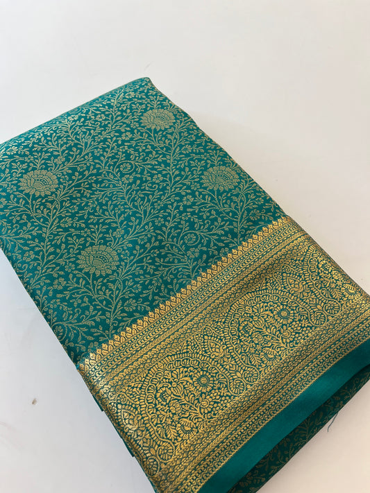 Kanchi semi silk brocade